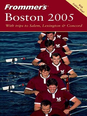 cover image of Frommer's Boston 2005